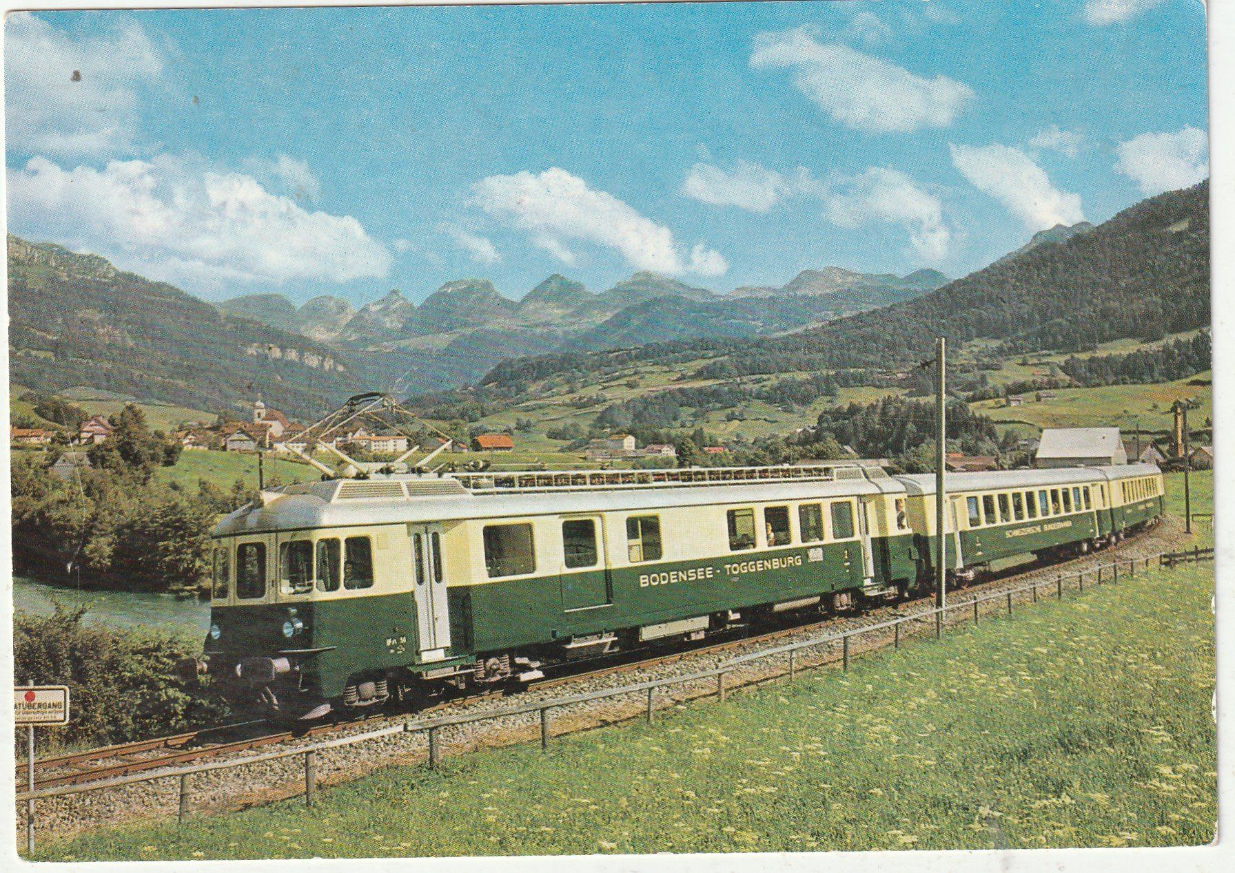 Cartes postales: Bodensee Toggenburg Bahn – D'occasion à Lumbrein par made02
