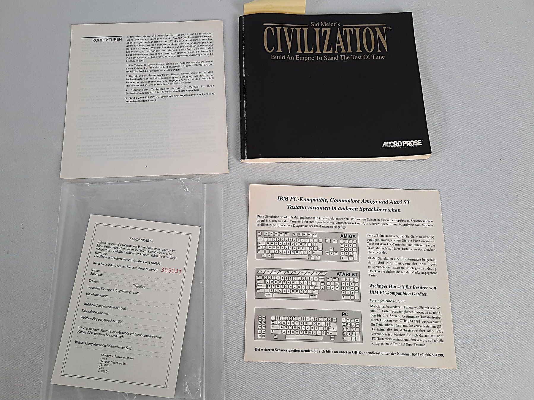 Spiele: MICROPROSE: "Sid Meier's Civilization" – Gebraucht aus Beinwil am See von Restwert_Beinwil 5