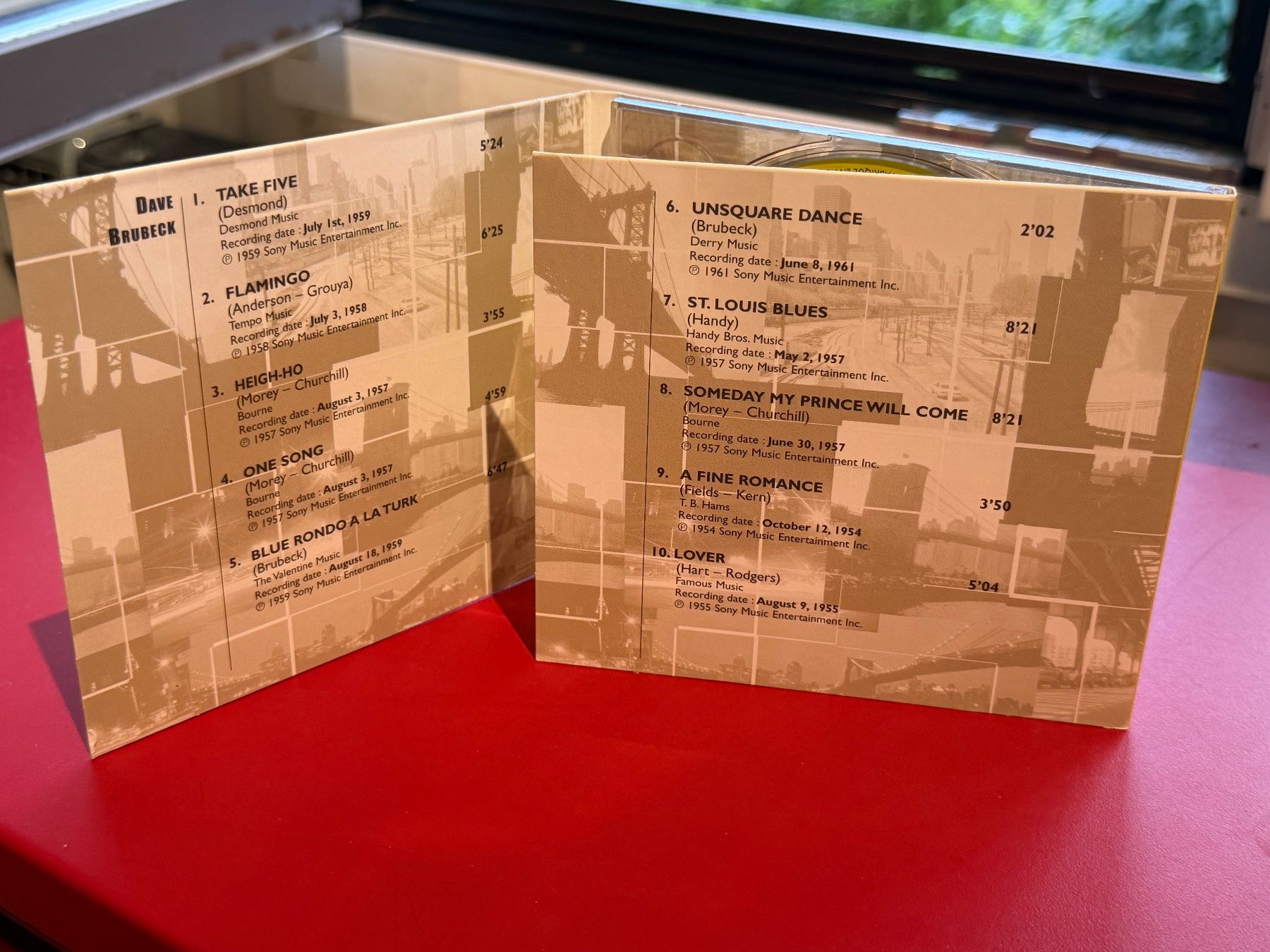 CDs: Dave Brubeck - 1954 - 1966 - H41B – Gebraucht aus Küsnacht ZH von JazzRecords 2