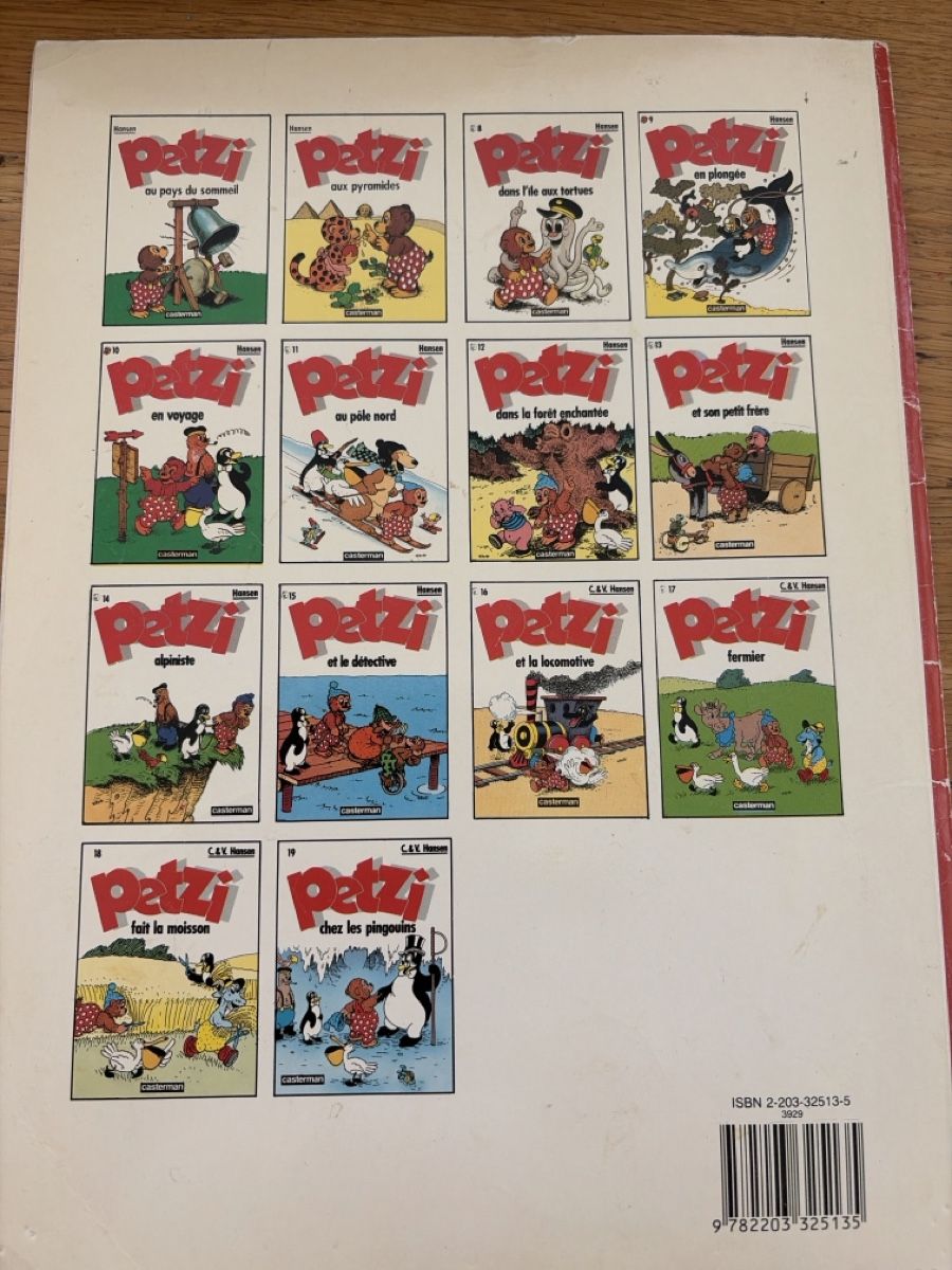 Fumetti: BD PETZI et son petit frère no 13 – Usato da Echallens venduto da JAR69 1