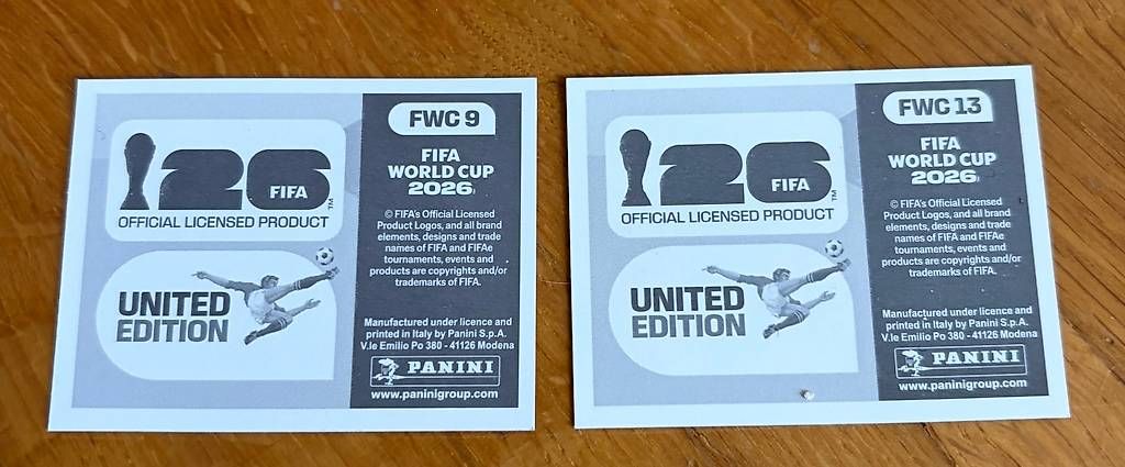 Panini Sammelbilder & Trading cards: Cartes panini 2026 FWC – Gebraucht aus Pully von mel_p2cq