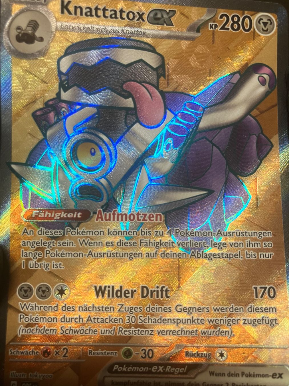 Pokémon Carte collezionabili: Knattatox ex 216/197 – Usato da Baar venduto da Elmo43