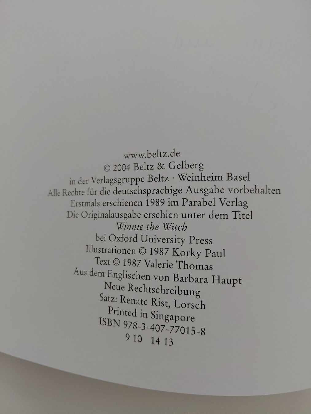 Libri: Zilly, die Zauberin – Usato da Geuensee venduto da sonnenstunden 2