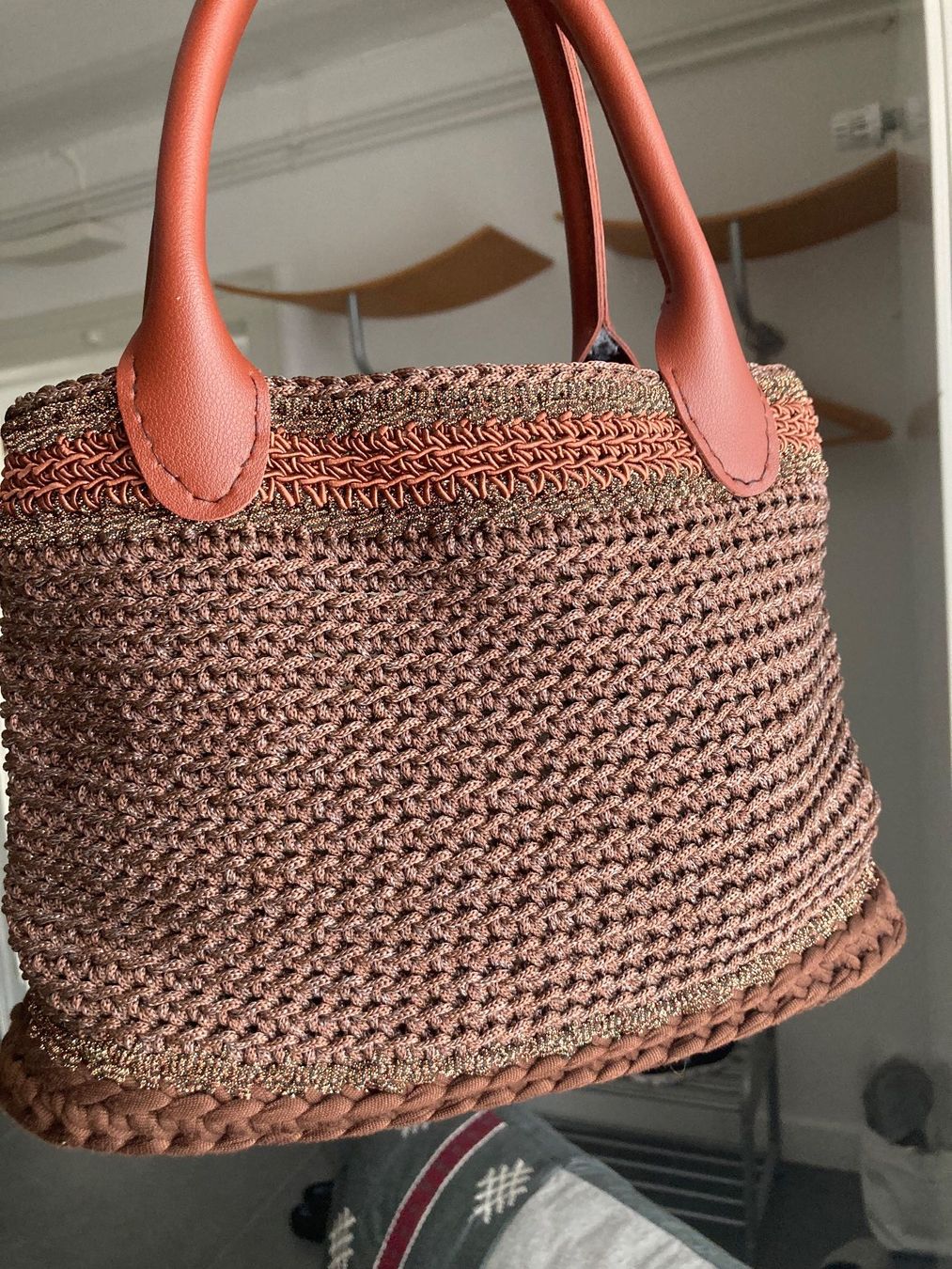 Taschen für Damen: Kleine Handgemachte Häkeltasche – Neu (gemäss Beschreibung) aus Manno von tin_2vgz