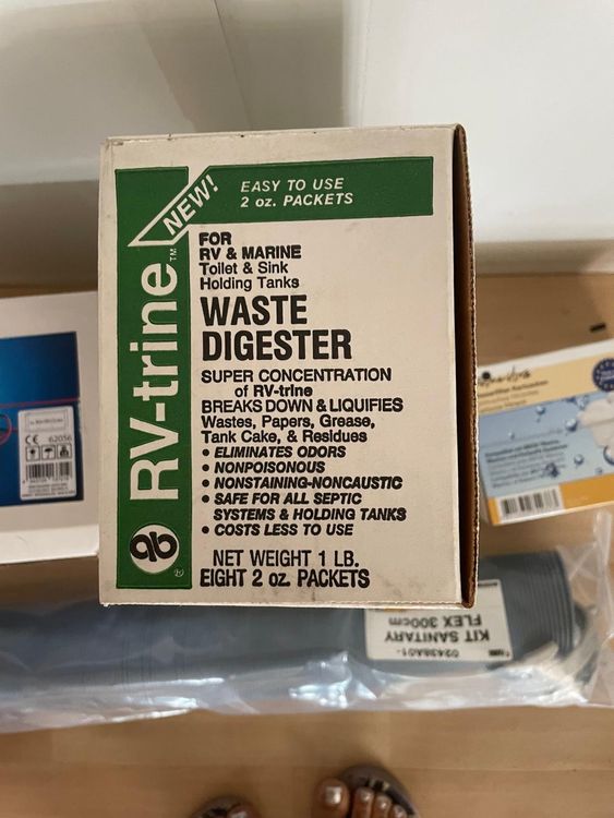 Tragbares Toiletten-Koagulationsmittel 50 Stück - Urin Absorber Für Camping