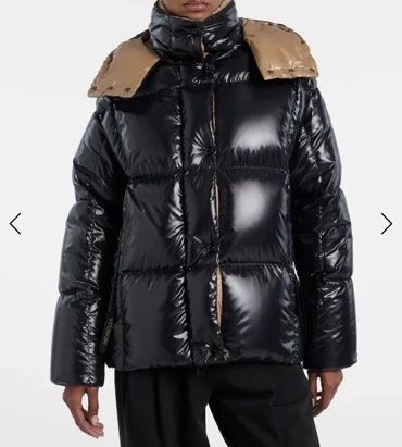Moncler Parana Daunenjacke schwarz Grösse 2 neuwertig