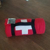 🐸 PICKNICKDECKE / DECKE SCHWEIZERKREUZ 170 X 130
