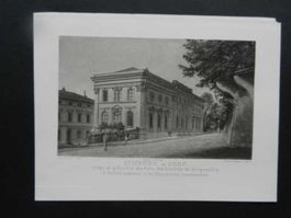 Genève Genf Athenée Aquatinta