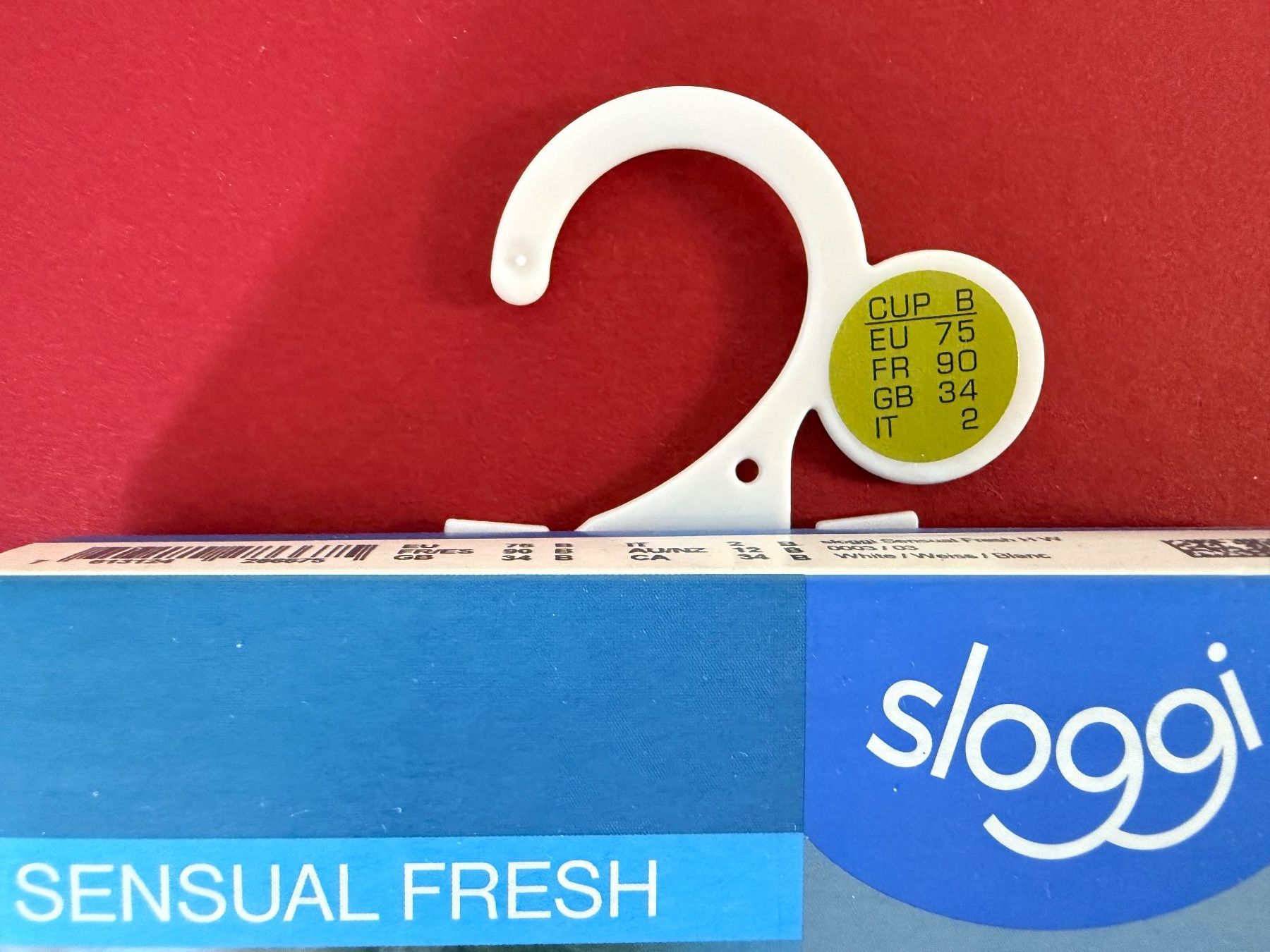 Sloggi Altra biancheria intima: SLOGGI, BH Sensual Fresh Microfibre, Grösse 75B, Weiss – Nuovo e nell'imballaggio originale da Rudolfstetten venduto da gst_g7xl 1