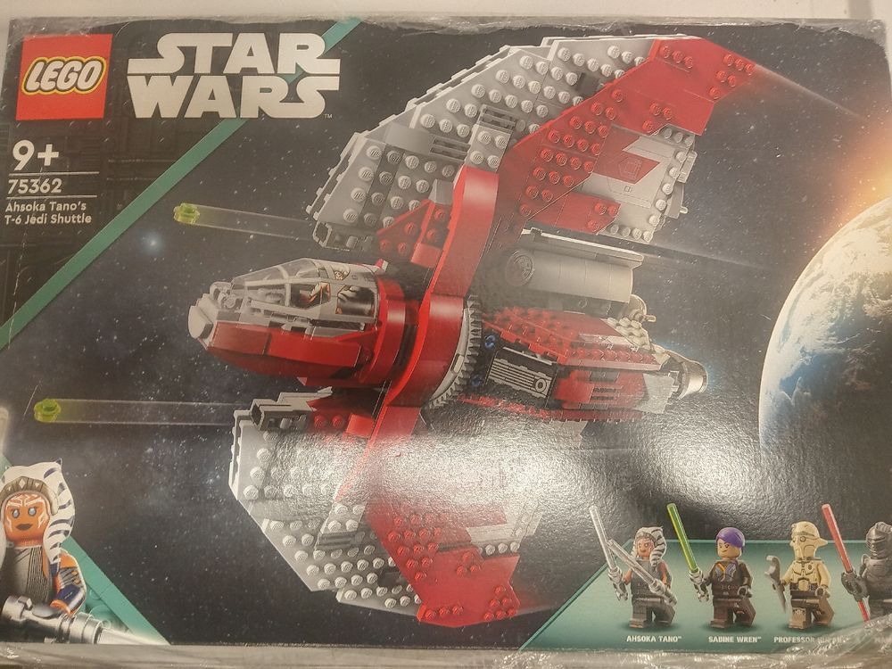 Lego Star Wars 75362 Ahsoka T-6 Jedi Shuttle (Neu und originalverpackt ...