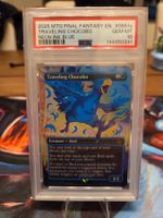 Magic: The Gathering -Traveling Chocobo Neon Ink Blue PSA 10