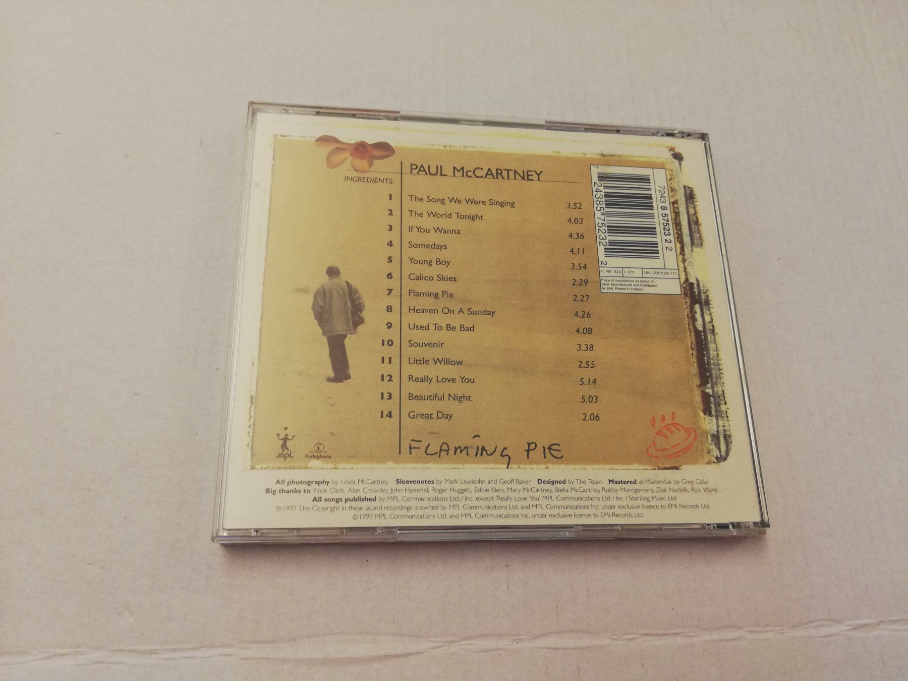 CD: OAUL MCCARTNEY - FLAMING PIE – Usato da Bern venduto da Vinylsound.ch 1