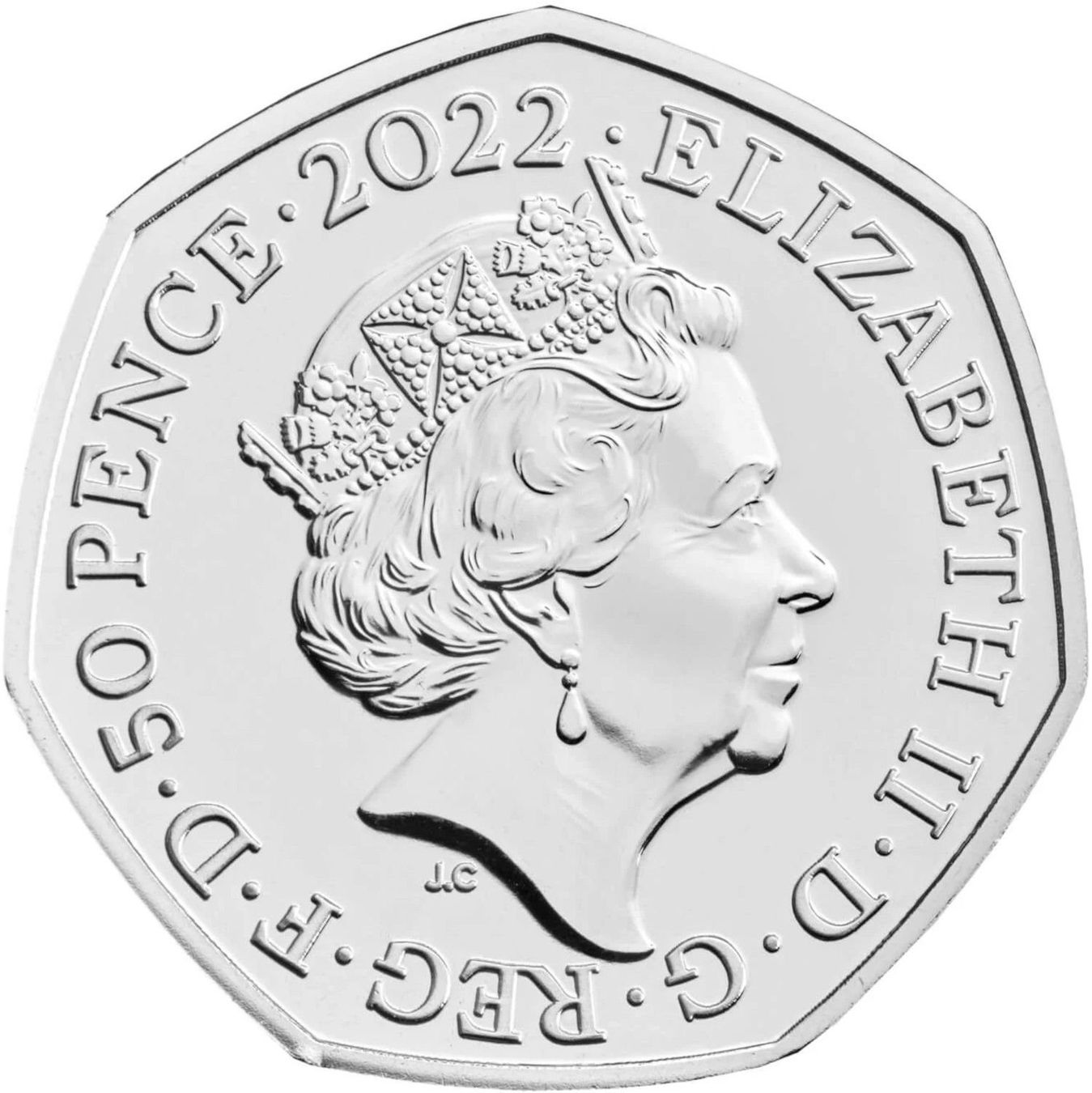 Tutti le monete: UK - 50 Pence - Eeyore 2022 UNC – Nuovo (secondo la descrizione) da Corcelles NE venduto da AJKader 4