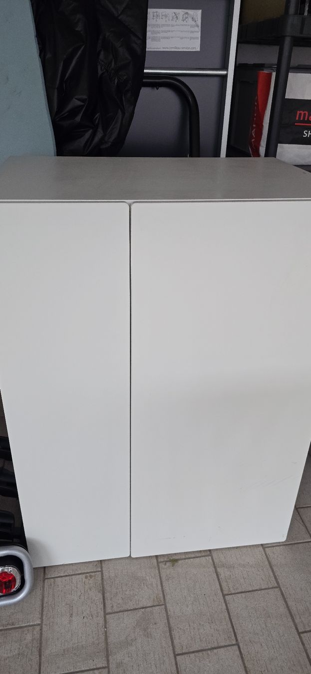 Ikea Guardaroba: IKEA Kindergarderobe weiss mit Drahtkörben  – Usato da Mauren venduto da MaJa_1117 1