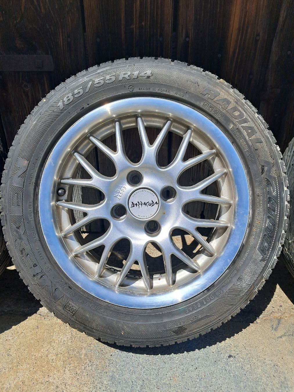 Pneumatici & Ruote complete: 4x Barracuda 14" Alufelgen – Usato da Wichtrach venduto da Crevo 2