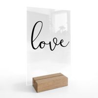 Tischaufsteller Love 10x15cm (neu, UVP 21.90 Fr.)