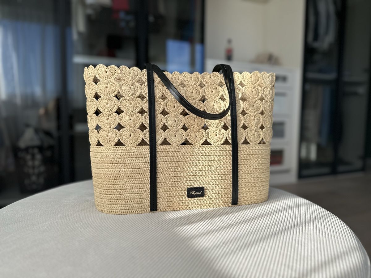 Chopard Borse da donna: Authentic Chopard happy hearts beach summer bag – Nuovo (secondo la descrizione) da Richterswil venduto da L.Staudenmann