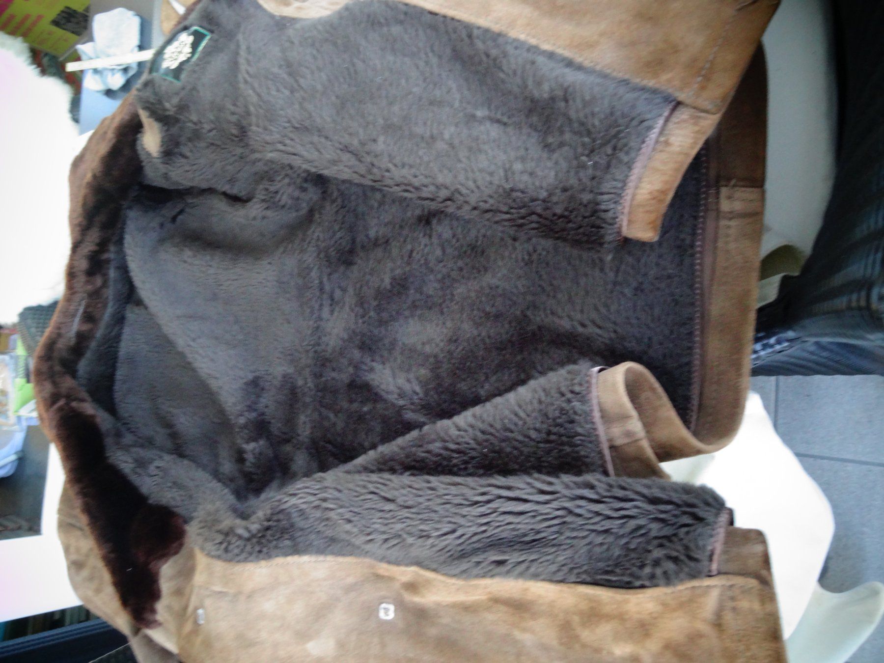 Cappotti: Wildleder Mantel Frey echtes Leder – Usato da Neerach venduto da jenny062 2