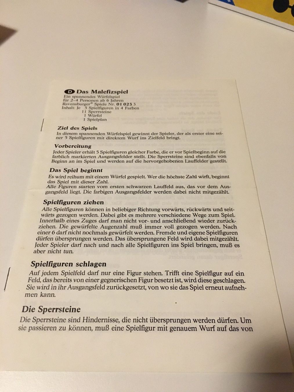 Ravensburger Spiele: Das Malefizspiel - Ravensburger - 1960 – Gebraucht aus Andwil SG von Rainboli 3