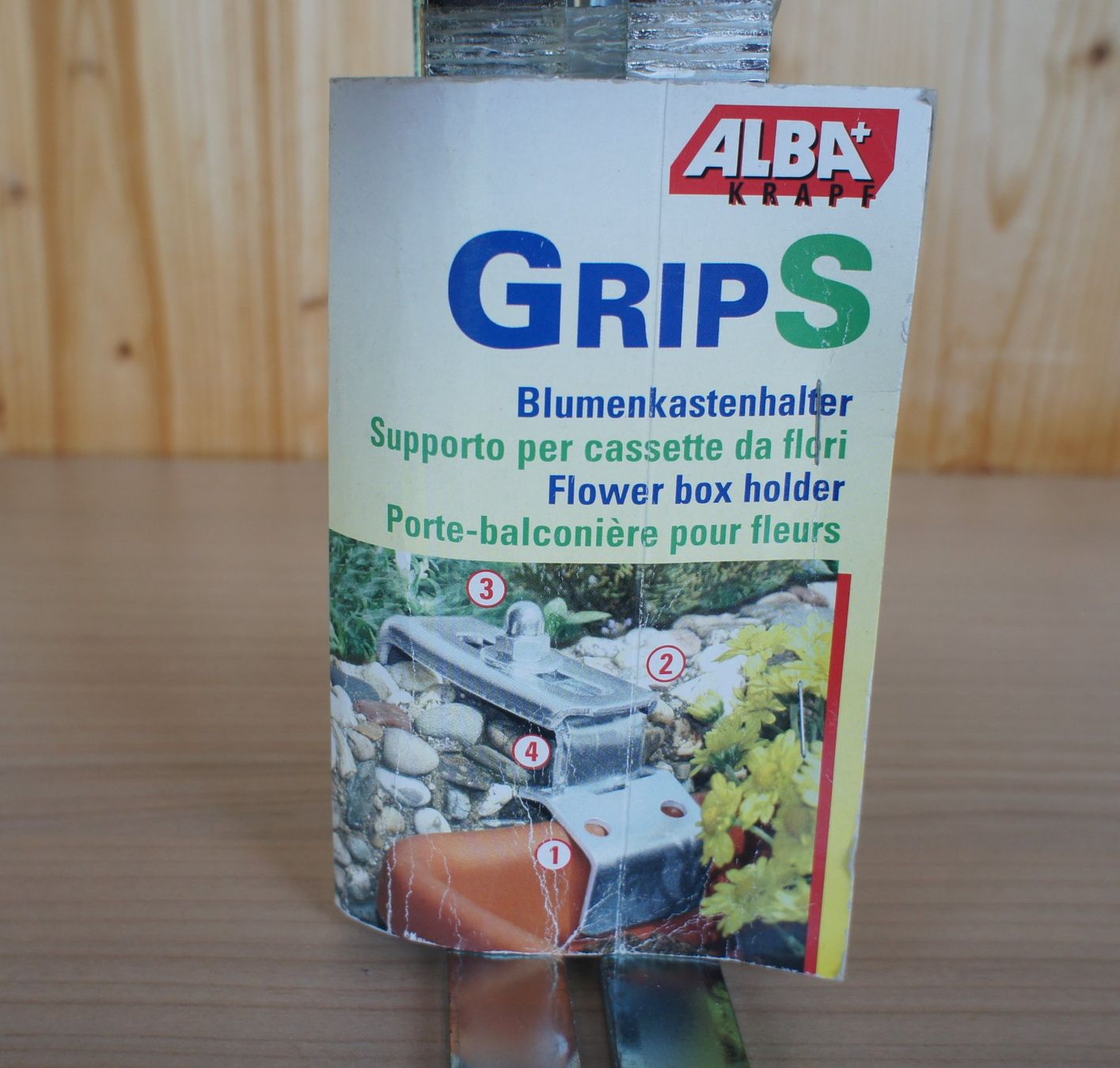 Ferramenta: Blumenkastenhalter Alba Krapf Grip S – Nuovo (secondo la descrizione) da Einigen venduto da Seeland2ndHand 3