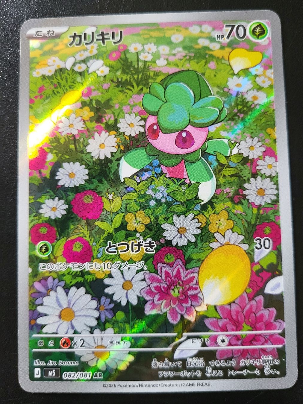 Pokémon Carte collezionabili: Fomantis Abyss eye M5 JP – Nuovo (secondo la descrizione) da St-Sulpice VD venduto da cel_ysf7