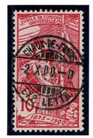 UPU 1900 78B Vollstempel Chaux-de-Fonds