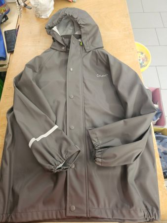 Celavi Regenjacke grau, NEU, Grösse 134