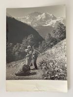 Originale Vintage Foto, Berner Alpen (Grindelwald?) um 1945.