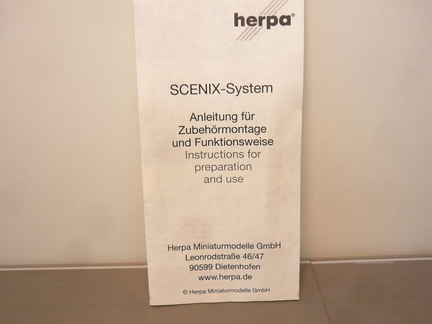 Herpa Modellautos: HERPA SCENIX-SYSTEM 1:87 MIT SOUND – Neu (gemäss Beschreibung) aus Pfaffnau von nolff 2