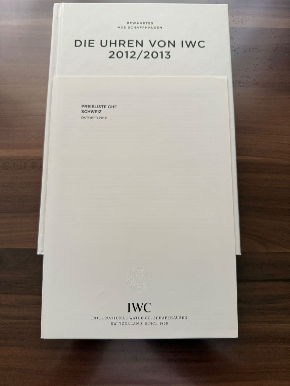 Libri: IWC Bücher Sammler – Nuovo (secondo la descrizione) da Zug venduto da Jbys 2