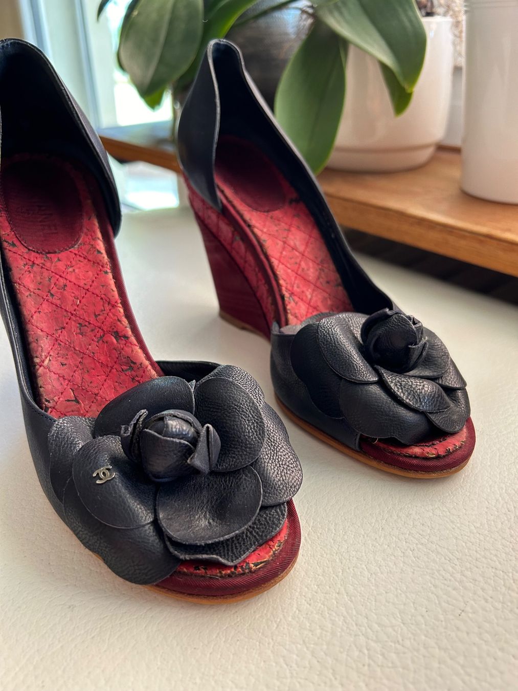 Chanel Damenschuhe: Chanel cork open toe heels (38C) – Gebraucht aus Rüschlikon von Tey_sl 1