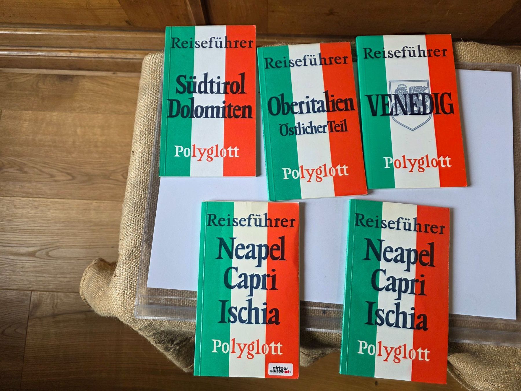 Libri: 5 Reiseführer Polyglott Italien um 1989 – Usato da Walterswil BE venduto da Lonitti