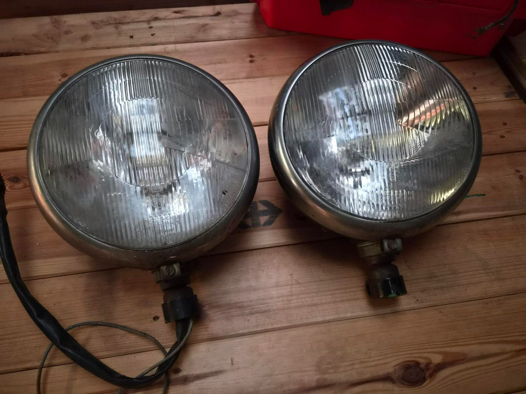 Trattori: 1 Posten Oldtimer Scheinwerfer, Lampen zu Traktor, LKW – Usato da Dürnten venduto da Bachtel84 7