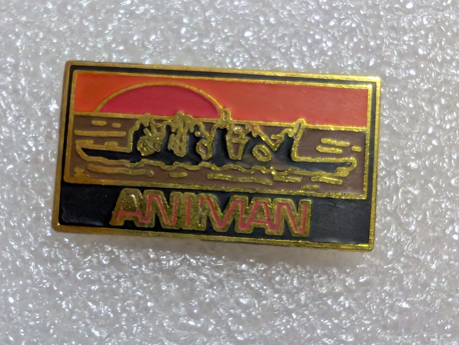 Plaketten & Abzeichen: Ansteckpin 252: Animan – Gebraucht aus Oppligen von Pin-Fall-Shop