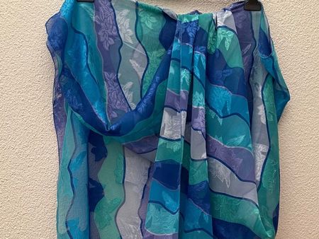 INCITY 110x140/NP65CHF Schal Foulard Halstuch Nylon Seide10%