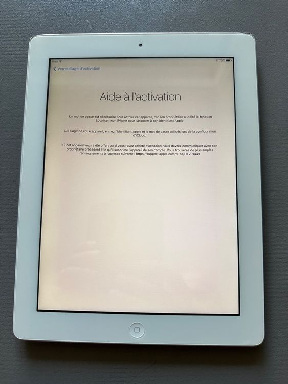 iPad 4eme génération bloqué icloud Kaufen auf Ricardo