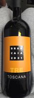 Rotwein Brancaia Tre Toscana 2021 Flasche neu