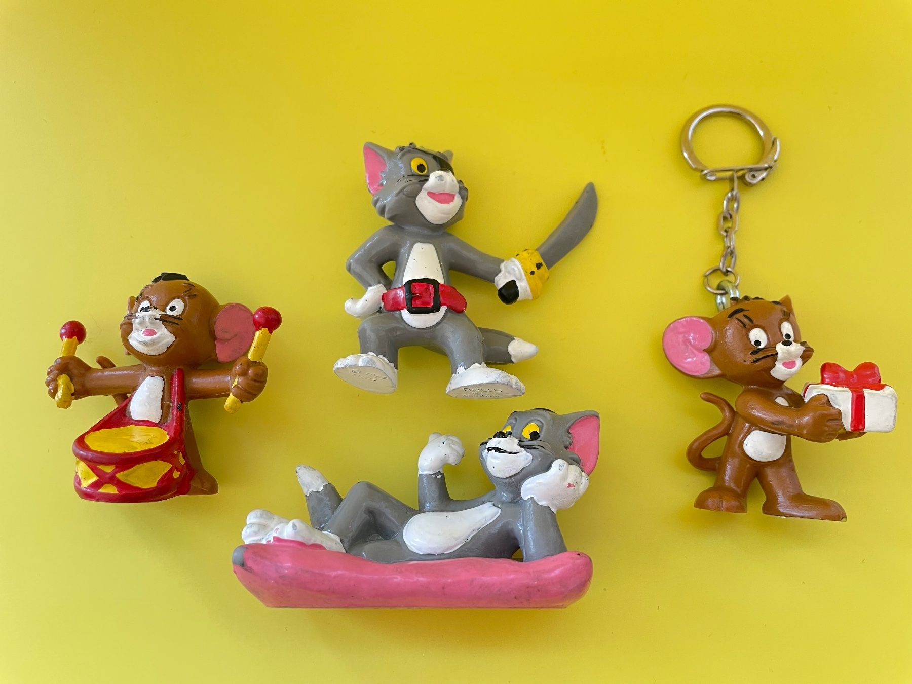 Bullyland Statuette: 4x Tom & Jerry Comic Figur 1986/2000 MGM Turner Bully – Usato da Gossau SG venduto da entwederoder 2