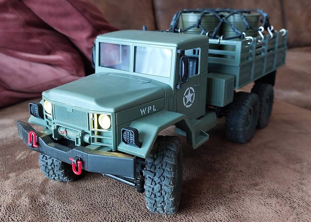 Modellismo RC: RC US Army Crawler 6x6 1:16 – Usato da Seedorf BE venduto da Frinlin 3