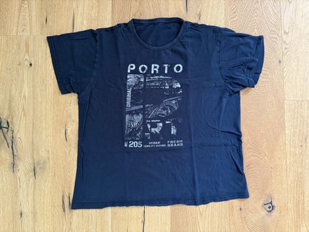 T-Shirt, Motiv Porto, Grösse L
