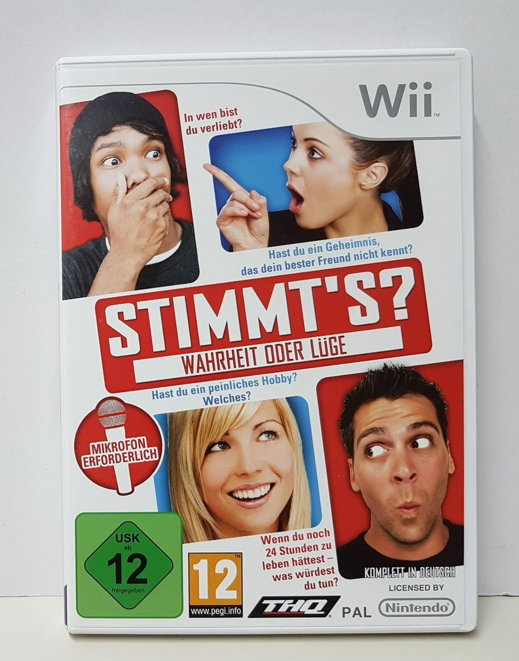 Nintendo Giochi: 😎Stimmt´s? Wahrheit oder Lüge  Wii – Usato da Schüpfheim venduto da Games_Spielkonsolen 1
