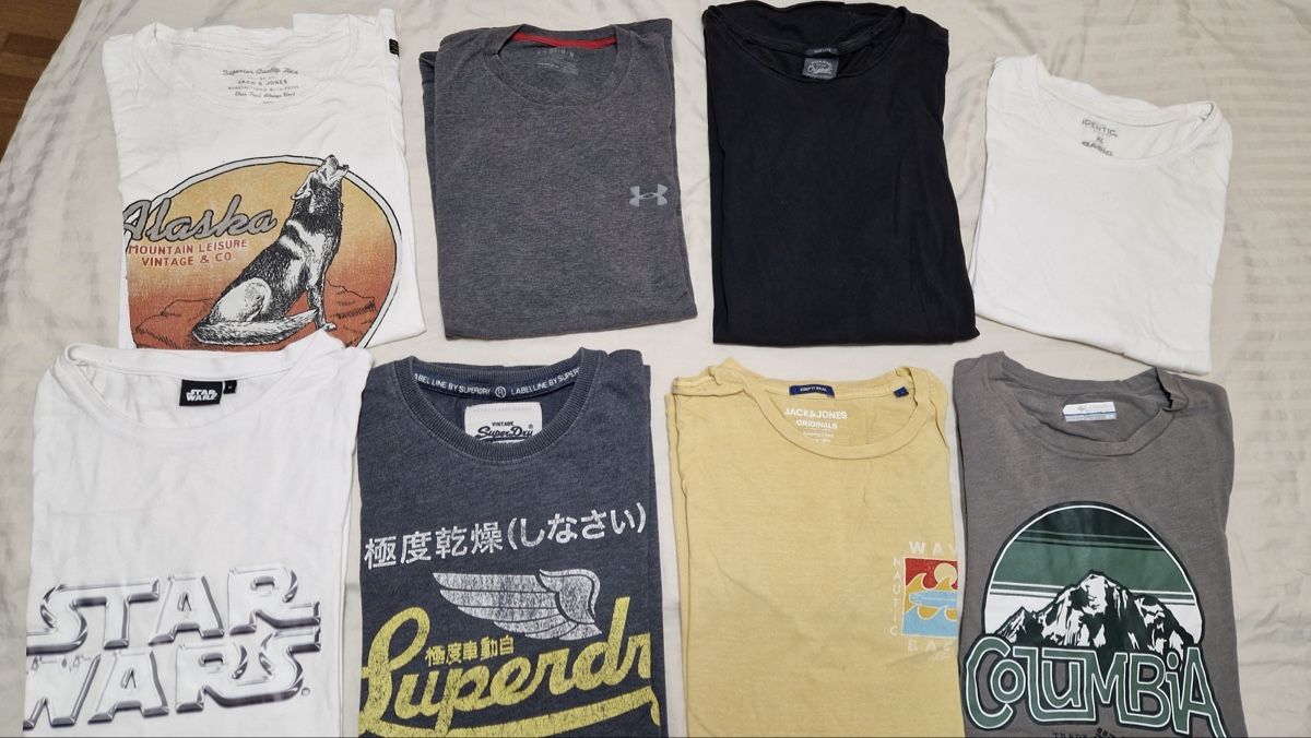 T-shirt: 8er Set Herren T-Shirts Gr. M – Nuovo (secondo la descrizione) da Bonstetten venduto da AngelaF23 2