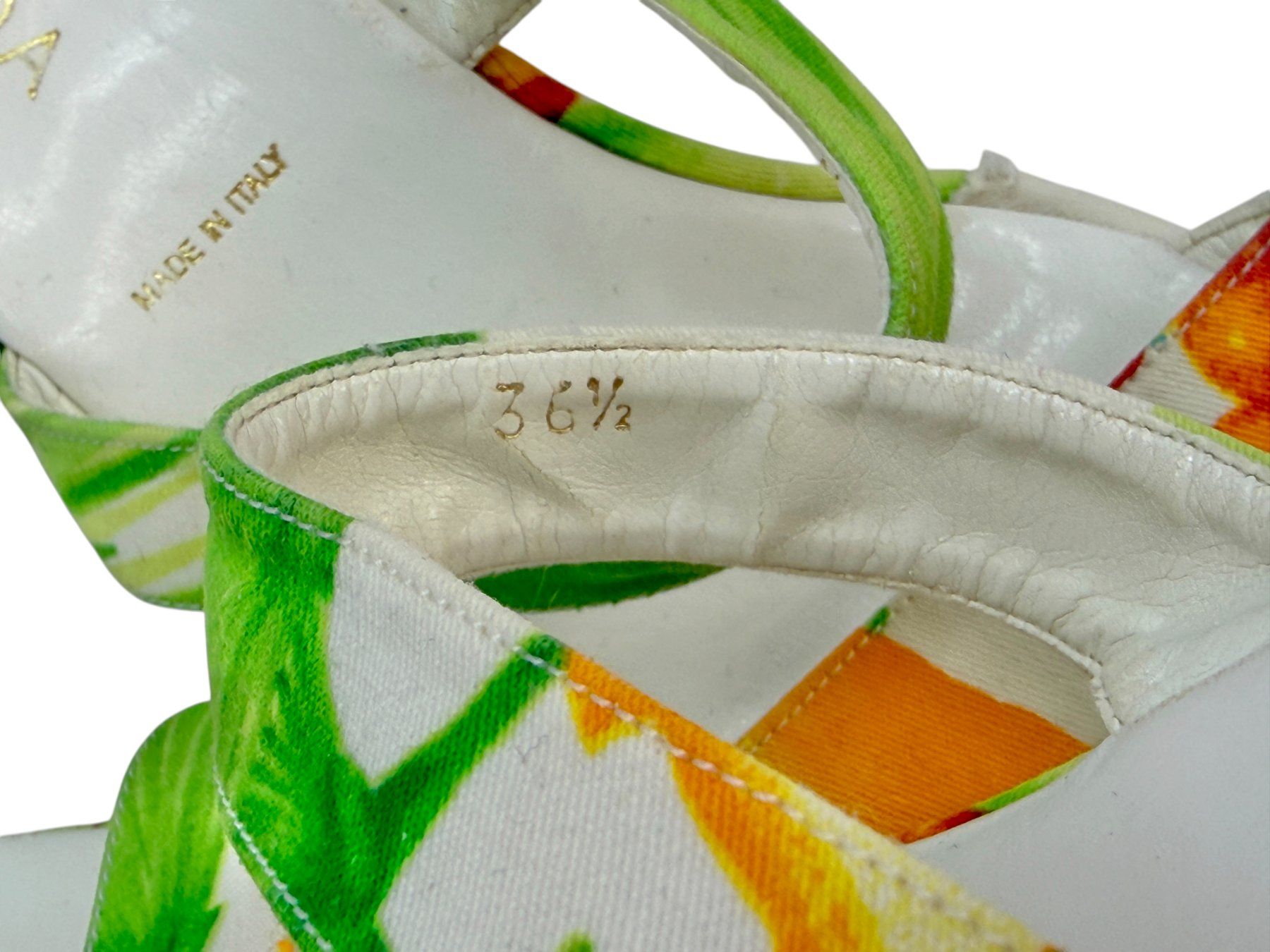 Escada Scarpe da donna: Sandales compensées de plage ESCADA. Pointure 36.5 – Usato da Cossonay-Ville venduto da PatineDuTemps 1