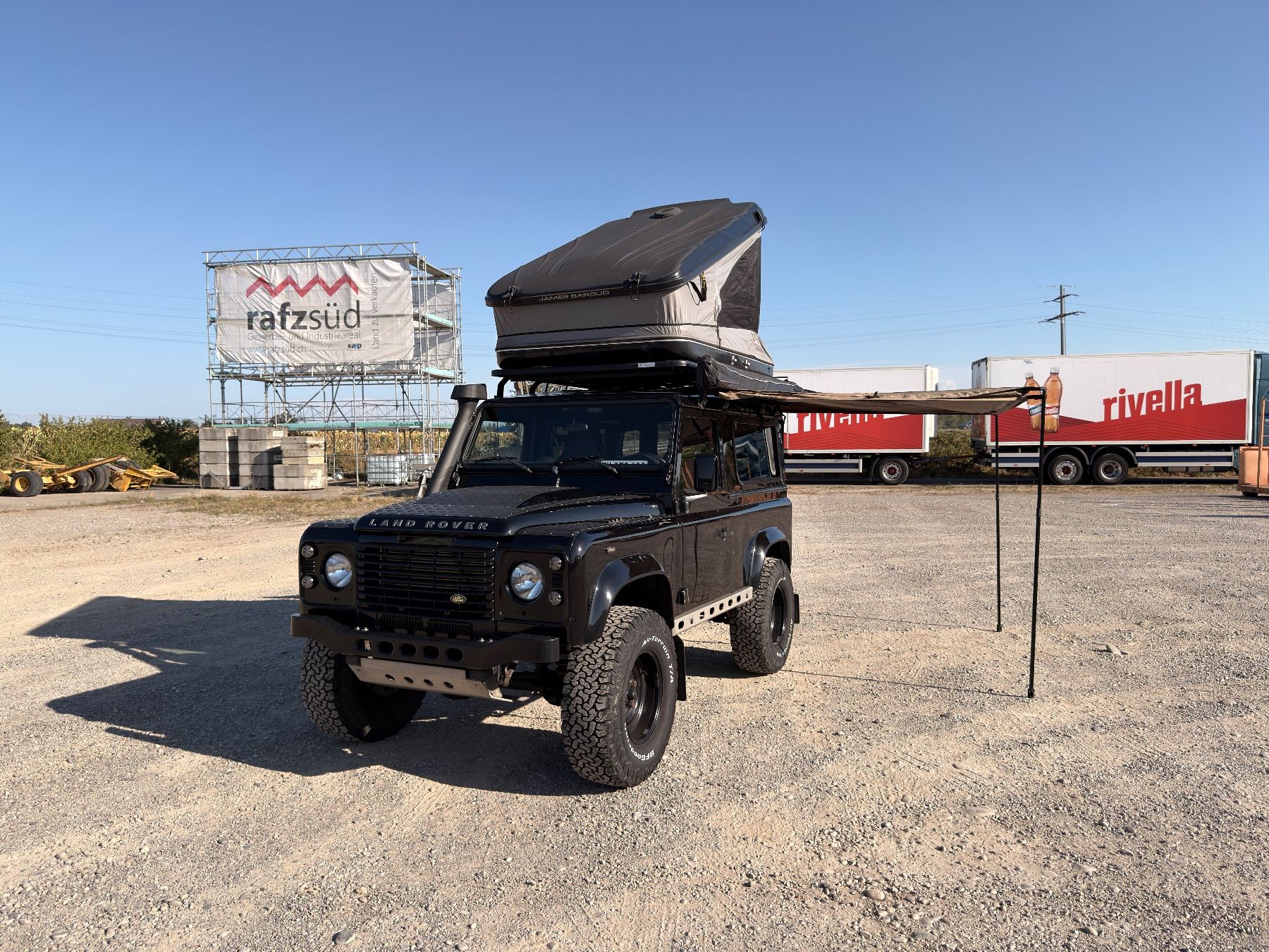 Land Rover Autos: Land-Rover Defender 90 TD4 – D'occasion à Rafz par YannVera 8