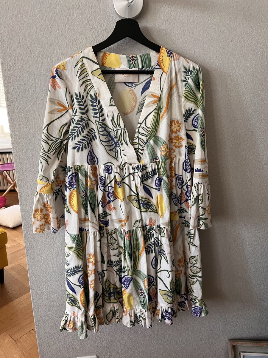 Kleider: Kleid la DoubleJ, Gr. S, weiss mit Print  – Gebraucht aus Solothurn von Brini06