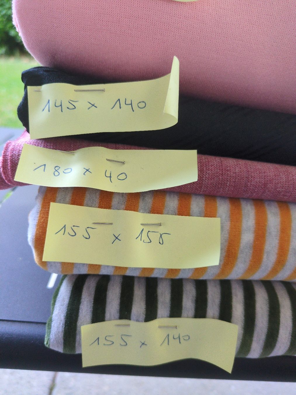 Stoffe: Stoffpaket über 12m Stoff – Gebraucht aus Winterthur von Tschebe 1
