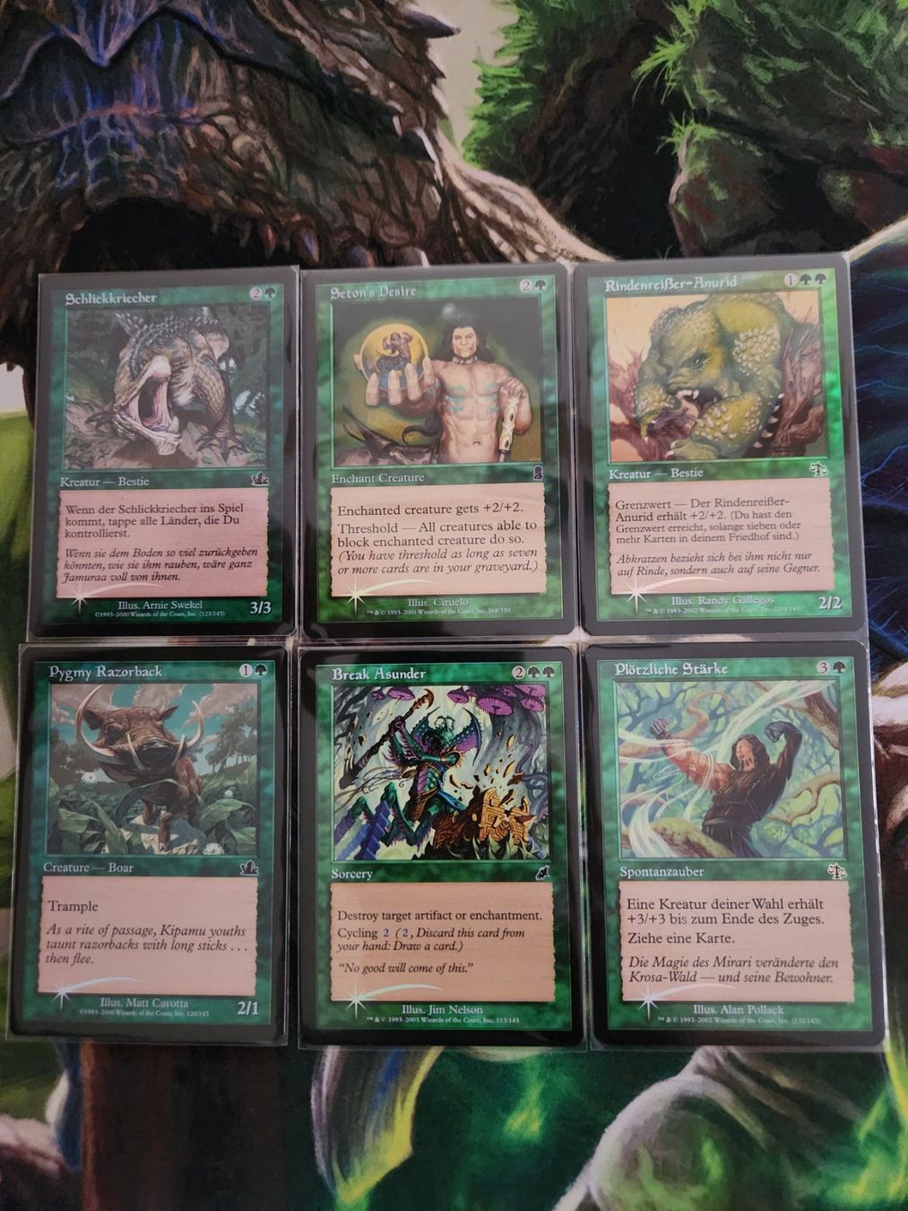 Magic The Gathering Carte collezionabili: MTG 64 Foils aus älteren Editionen – Usato da Bütschwil venduto da Osomo 1