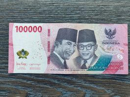 Indonesien 100'000 Rupiah 2023 !!!!!