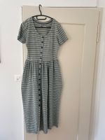 grün gestreiftes Vintage Kleid mit Knopfleiste, sOliver, M
