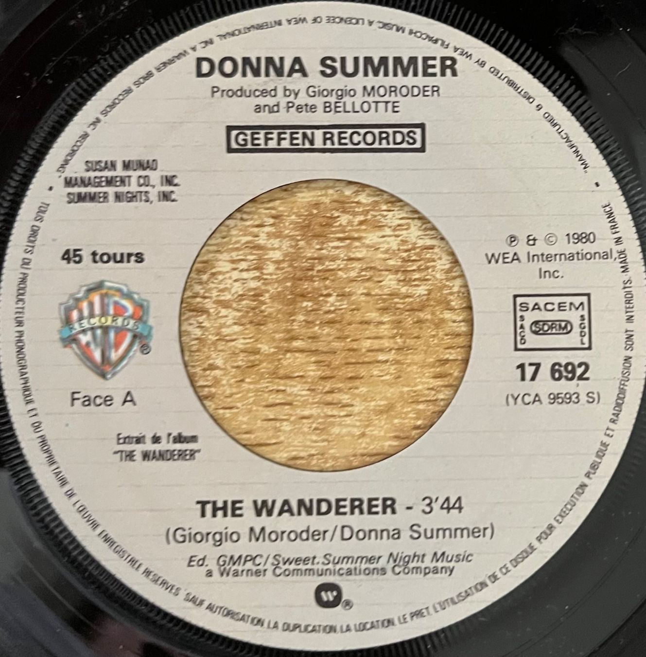 Schallplatten: DONNA SUMMER - THE WANDERER – Gebraucht aus Bussigny von vinyl-pas-cher 2